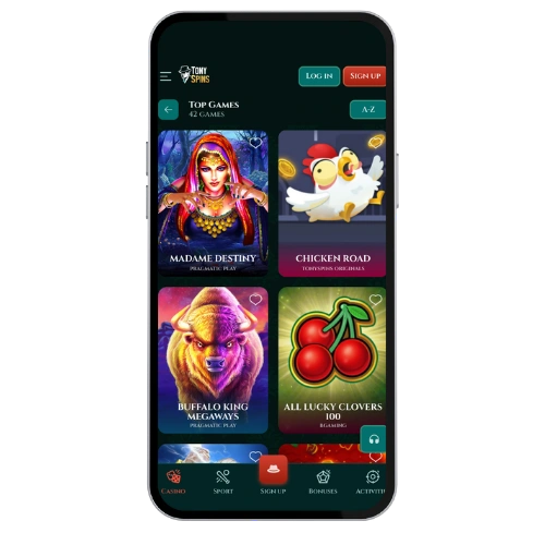 Tony Spins Casino online